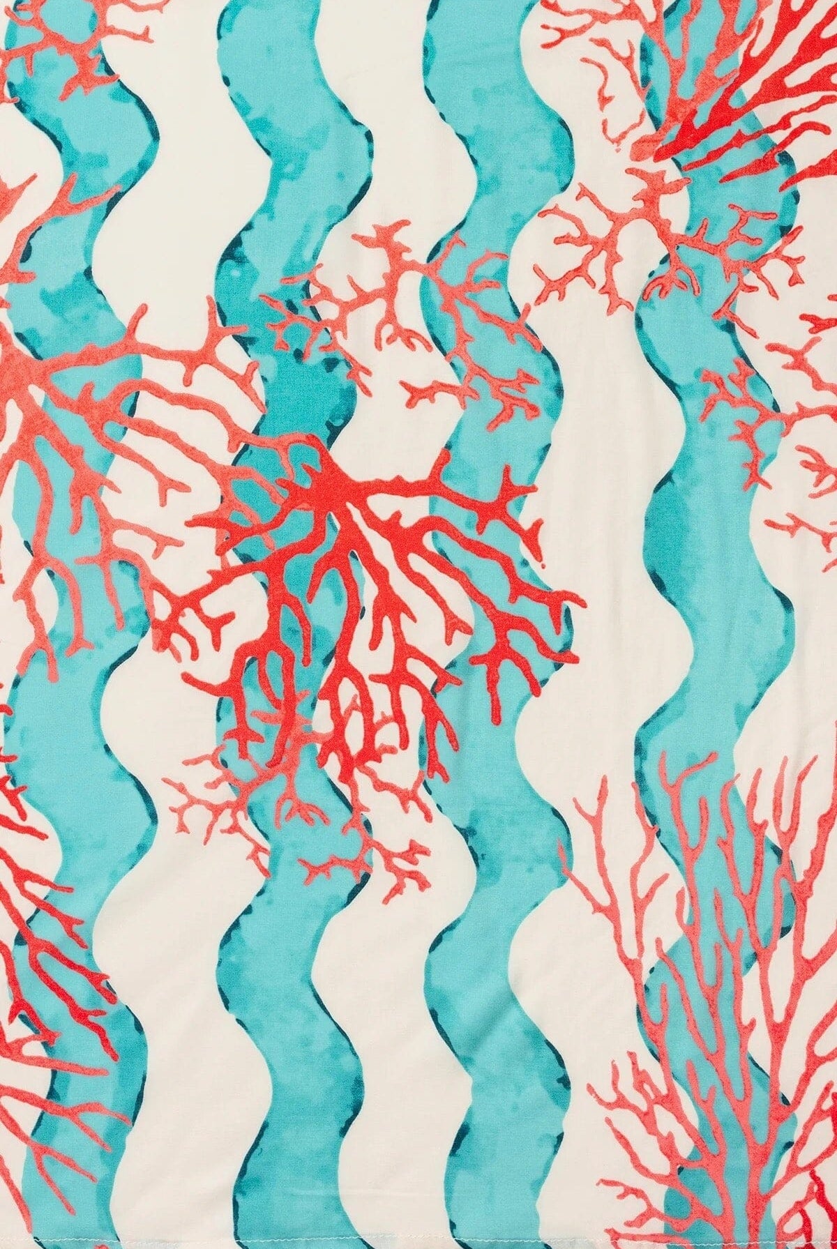 Natalie Martin | Marina Dress In Coral Wave Turquoise - SHOP YUCCA Dresses NATALIE MARTIN - YUCCA, Women’s clothing store Denver, boutique stores near me, capsule wardrobe, women’s elevated basics, casual dresses Denver.