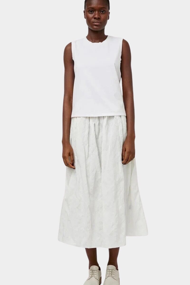 No.6 - No. 8 Tank - Chalk - Tank Top - YUCCA, Boutiques Denver, stylish tops for women, high quality casual tops.