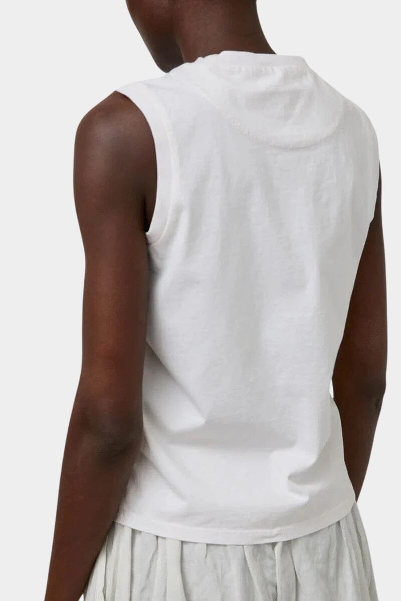 No.6 - No. 8 Tank - Chalk - Tank Top - YUCCA, Boutiques Denver, stylish tops for women, high quality casual tops.