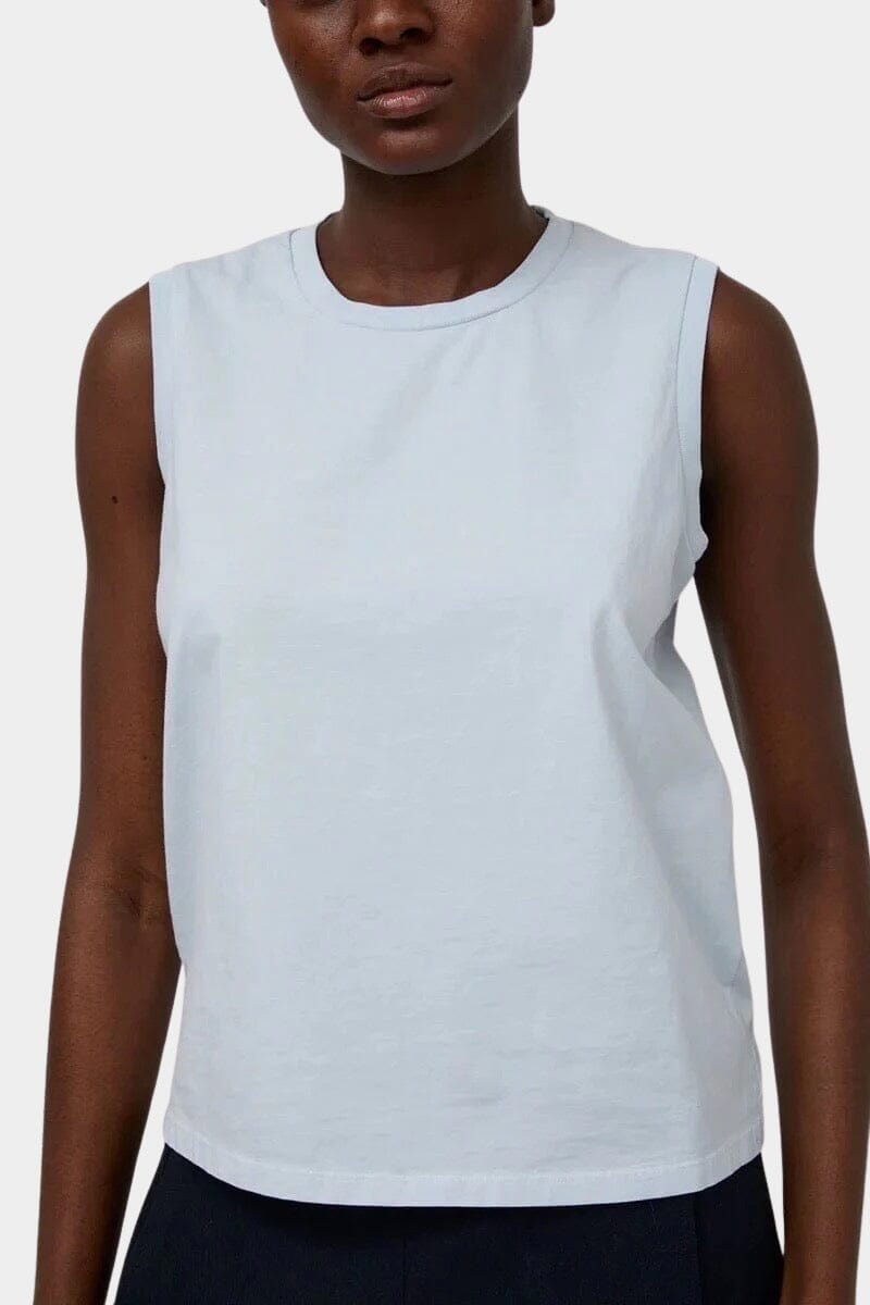 No. 6 No. 8 Tank - Ice -Tank Top - YUCCA, Boutiques Denver, stylish tops for women, high quality casual tops.