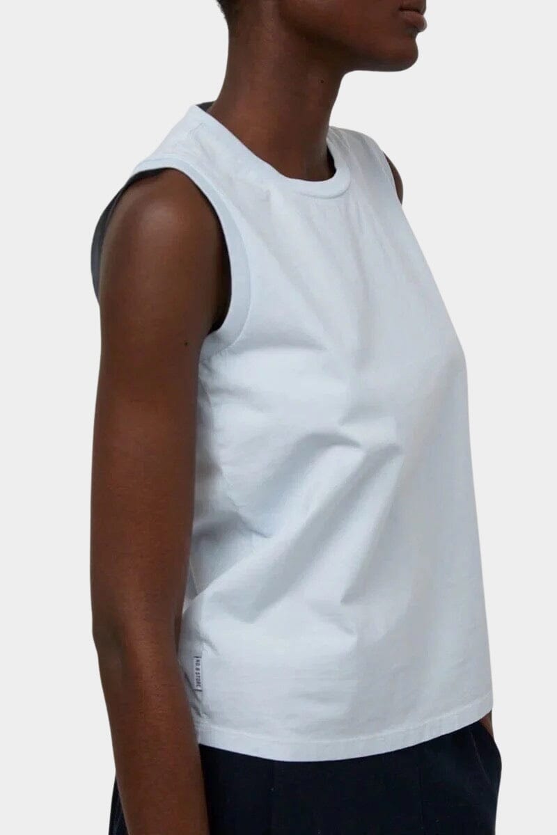 No. 6 No. 8 Tank - Ice -Tank Top - YUCCA, Boutiques Denver, stylish tops for women, high quality casual tops.