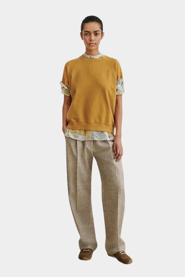 Rachel Comey - Billi Sweatshirt - Camel - Shirts & Tops - YUCCA, boutiques Denver, women’s high quality sweatshirt.