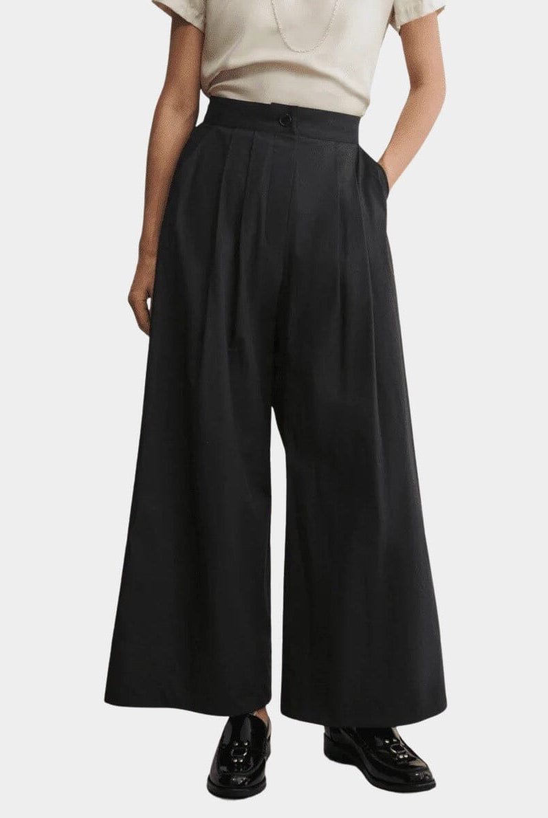 Rachel Comey | Coxsone Pant In Black - SHOP YUCCA Pants RACHEL COMEY - YUCCA, Women’s clothing store Denver, clothing boutiques near me, women’s elevated trousers, women’s clothing website.