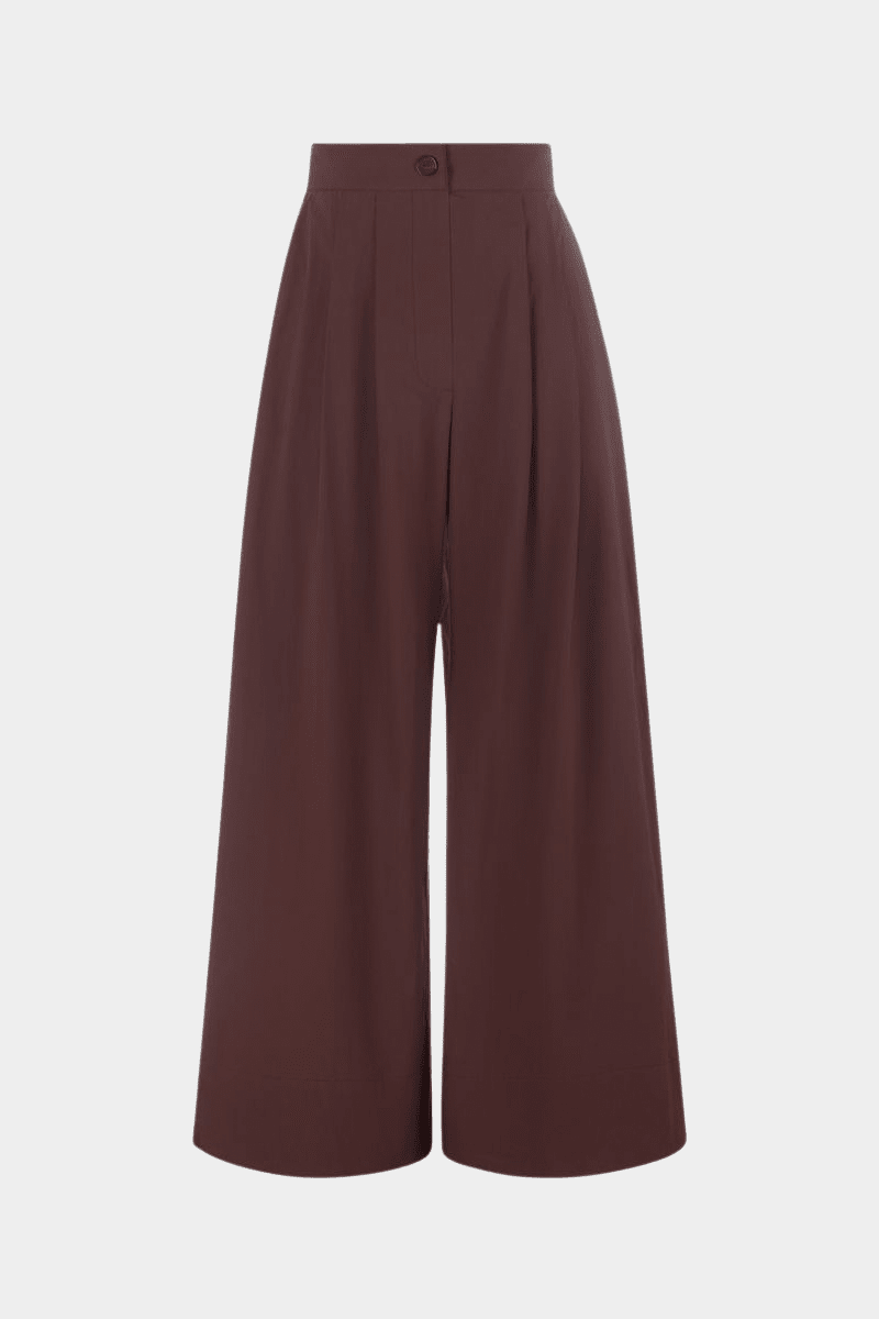 Rachel Comey - Coxsone Pant - Merlot - Pants - YUCCA, Women’s clothing store Denver, women’s elevated trousers.