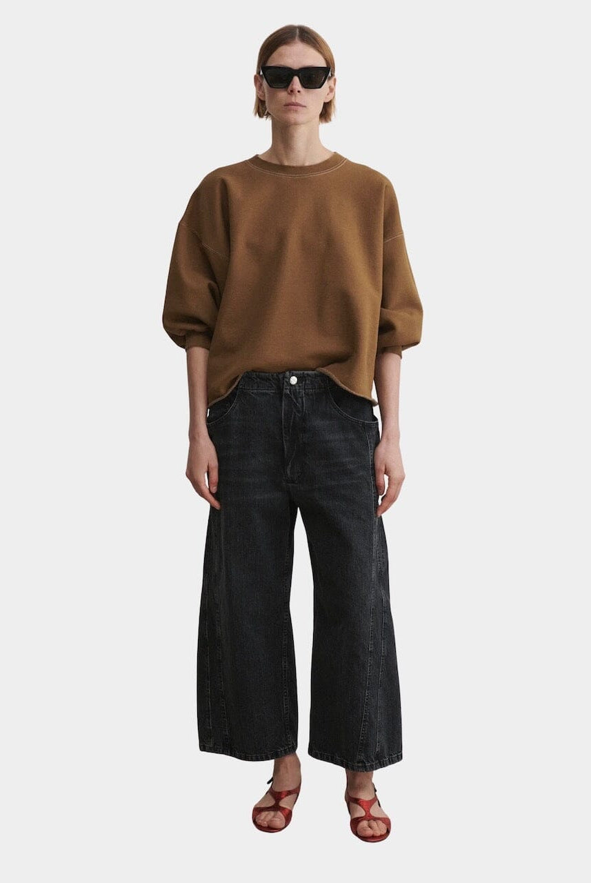 Rachel Comey | Fond Sweatshirt - Bronze - SHOP YUCCA Shirts & Tops RACHEL COMEY - YUCCA, Yucca store Denver, women’s clothing boutique near me, boutiques Denver, boutiques near me, women’s high quality sweatshirt.