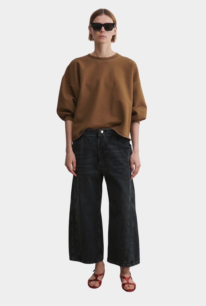 Rachel Comey | Fond Sweatshirt - Bronze - SHOP YUCCA Shirts & Tops RACHEL COMEY - YUCCA, Yucca store Denver, women’s clothing boutique near me, boutiques Denver, boutiques near me, women’s high quality sweatshirt.