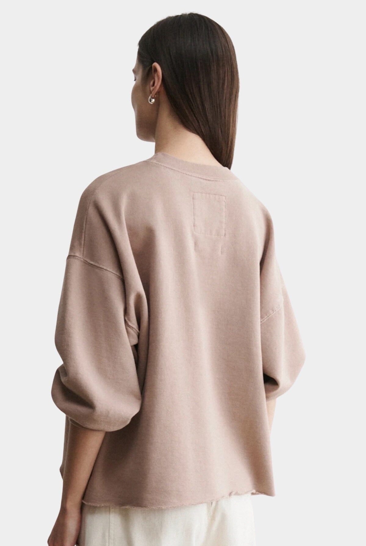 Rachel Comey | Fond Sweatshirt - Buff - Sweatshirts, YUCCA, women’s clothing boutique near me, boutiques near me.