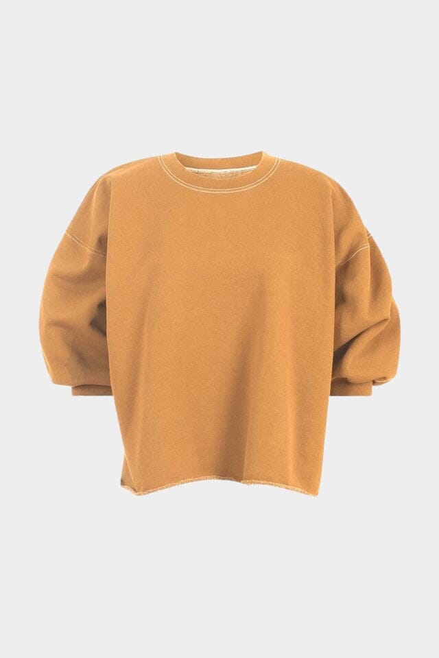 Rachel Comey - Fond Sweatshirt - Camel - Sweater - YUCCA, boutiques Denver, boutiques near me, high quality sweatshirt.