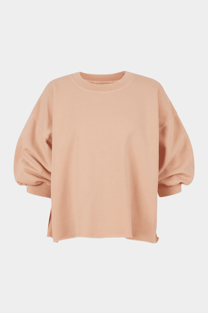 Rachel Comey | Fond Sweatshirt In Melon - SHOP YUCCA Shirts & Tops RACHEL COMEY - YUCCA, Yucca store Denver, women’s clothing boutique near me, boutiques Denver, boutiques near me, women’s high quality sweatshirt.