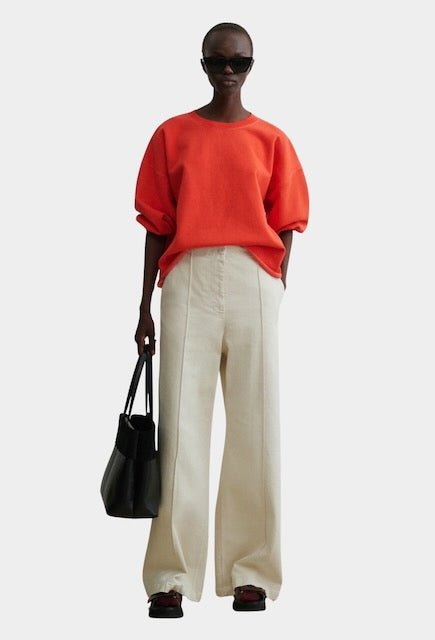 Rachel Comey - Fond Sweatshirt - Tomato - Sweatshirts - YUCCA, women’s clothing store Denver, high quality sweatshirt.