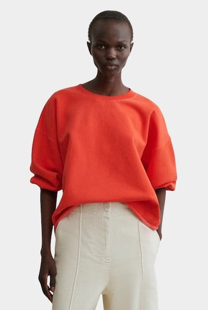 Rachel Comey - Fond Sweatshirt - Tomato - Sweatshirts - YUCCA, women’s clothing store Denver, high quality sweatshirt.