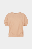 Rachel Comey | Football Sweatshirt In Melon - SHOP YUCCA Shirts & Tops RACHEL COMEY - YUCCA, Yucca store Denver, women’s clothing boutique near me, boutiques Denver, boutiques near me, women’s high quality sweatshirt.