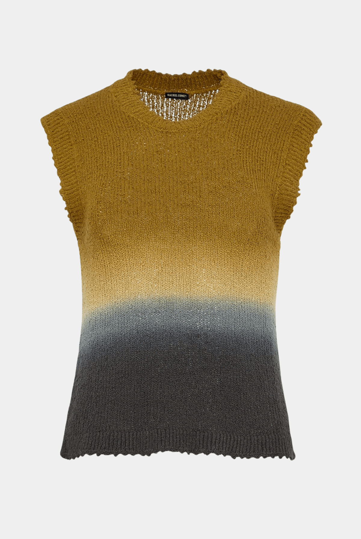 Rachel Comey - Santee Top - Olive/Black - Shirts & Tops - YUCCA, Yucca store Denver, women’s high quality knitwear.
