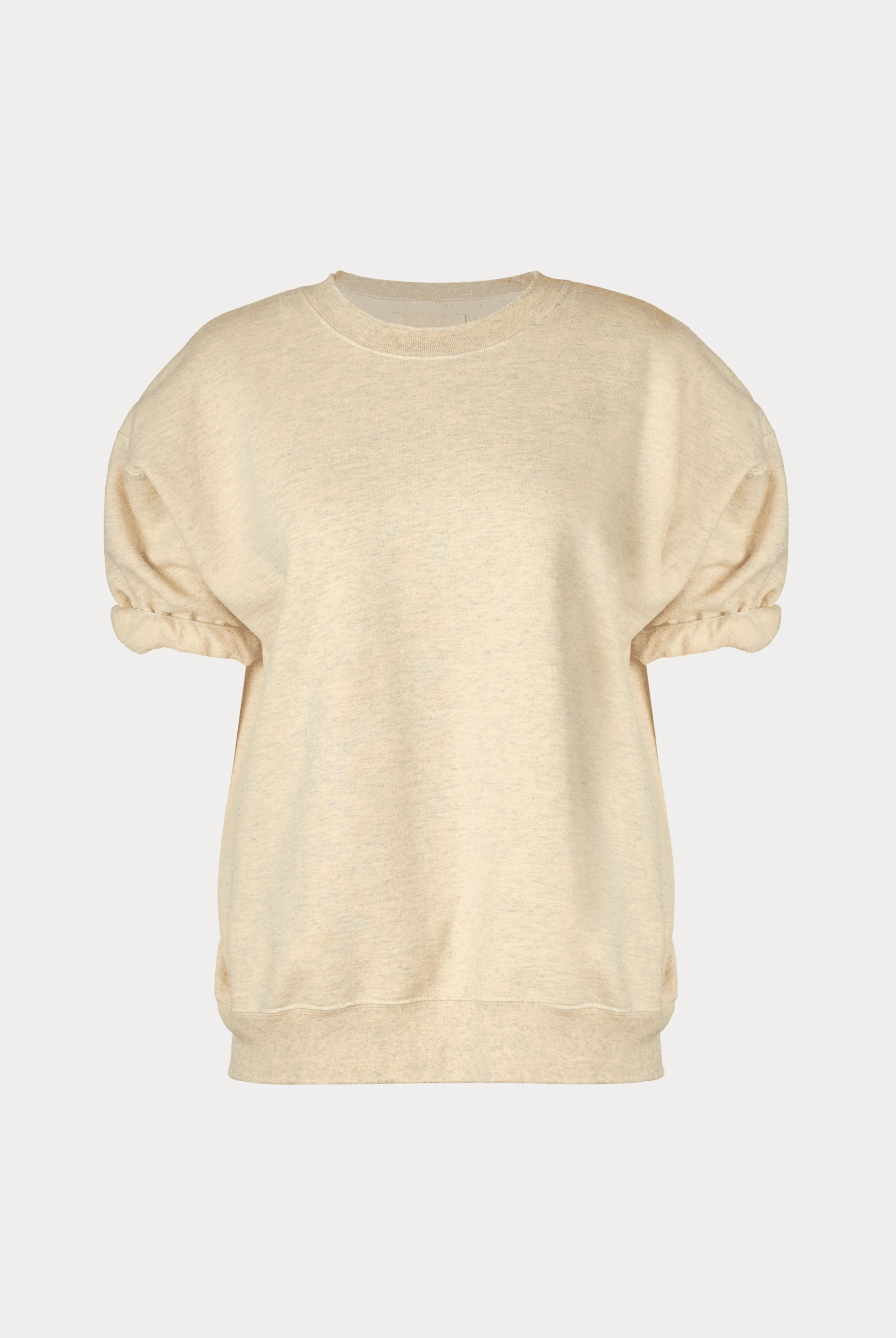 Rachel Comey | Stanza Sweatshirt In Buff Melange - SHOP YUCCA Shirts & Tops RACHEL COMEY - YUCCA, Yucca store Denver, women’s clothing boutique near me, boutiques Denver, boutiques near me, women’s high quality sweatshirt.
