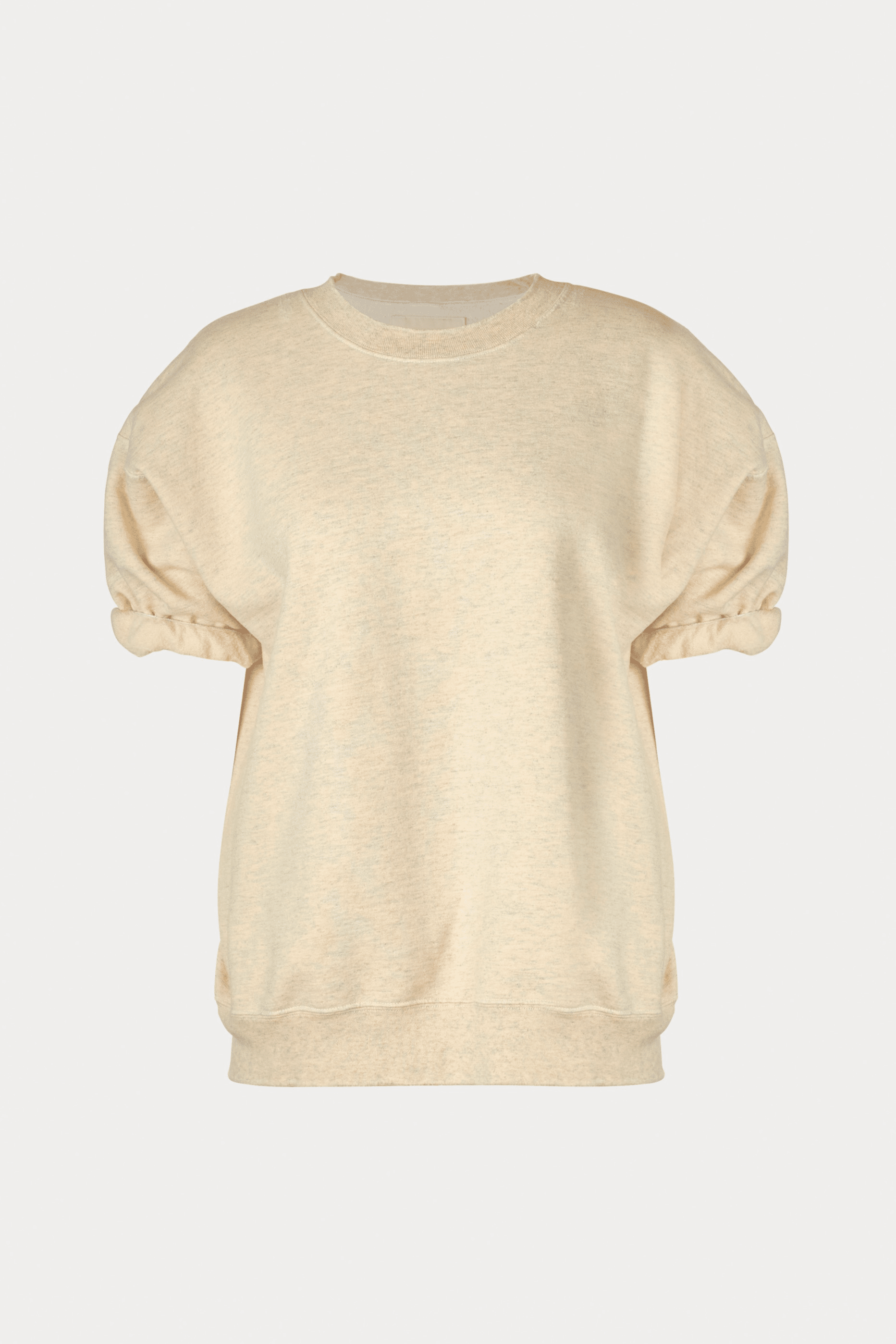 Rachel Comey | Stanza Sweatshirt In Buff Melange - SHOP YUCCA Shirts & Tops RACHEL COMEY - YUCCA, Yucca store Denver, women’s clothing boutique near me, boutiques Denver, boutiques near me, women’s high quality sweatshirt.