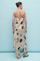 Silk Laundry | 90's Slip Dress In Seashells - SHOP YUCCA Dress SILK LAUNDRY - YUCCA, artistic clothing for women, Women’s clothing store Denver, boutique stores near me, capsule wardrobe, women’s elevated basics.