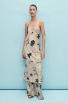 Silk Laundry | 90's Slip Dress In Seashells - SHOP YUCCA Dress SILK LAUNDRY - YUCCA, artistic clothing for women, Women’s clothing store Denver, boutique stores near me, capsule wardrobe, women’s elevated basics.