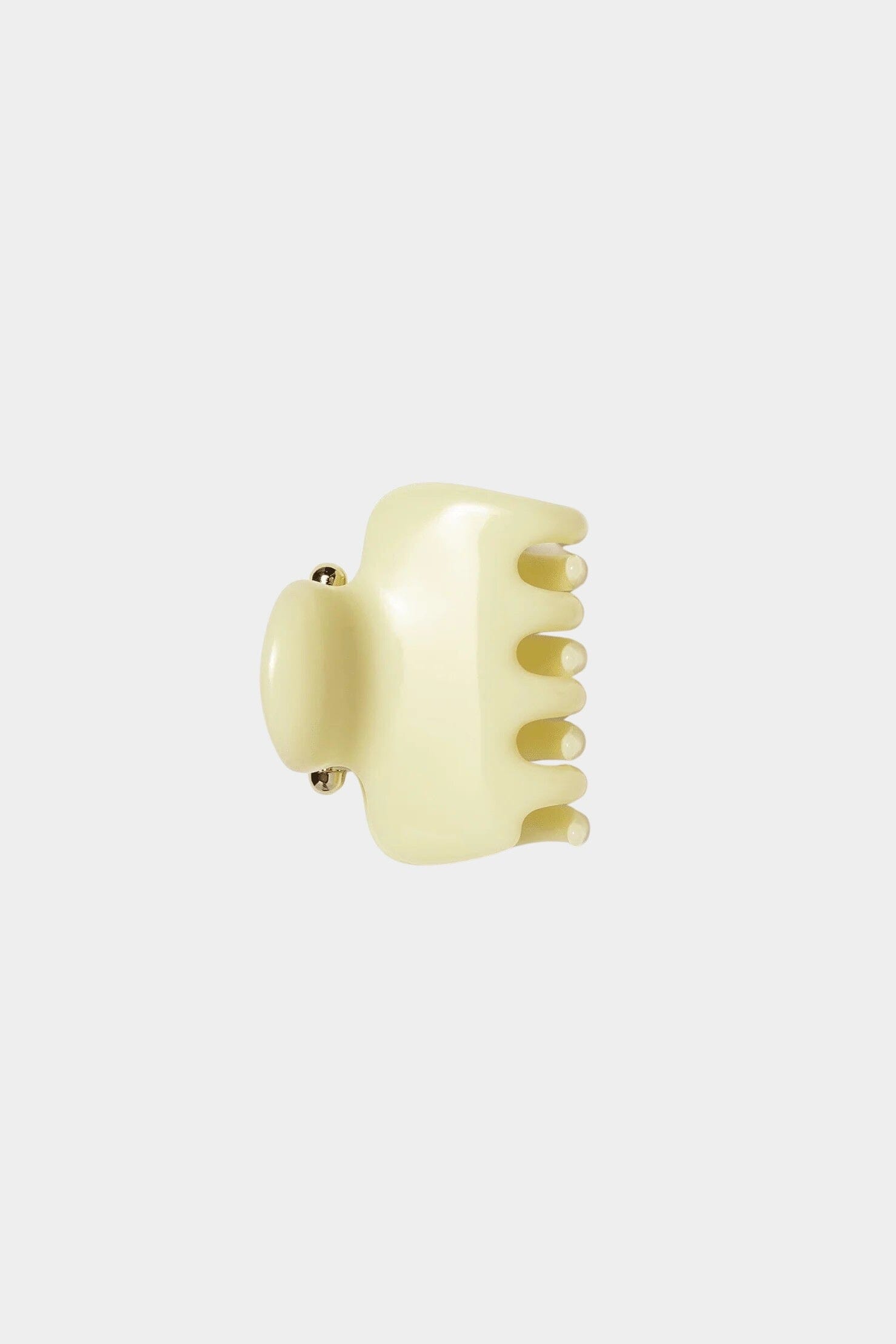 UNDO - 2" Claw Clip In Citron - SHOP YUCCA Hair UNDO - YUCCA Yucca store Denver, women’s clothing boutique near me, high quality hair clips, durable hair clips, minimalist hair clips.