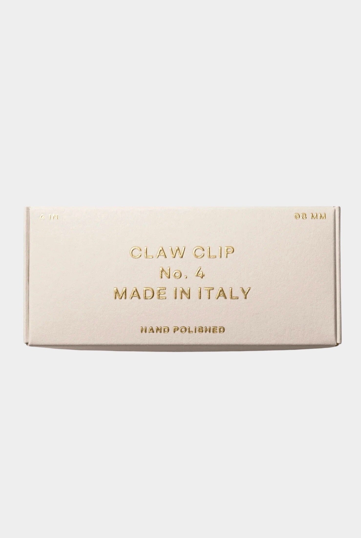 UNDO - 4" Claw Clip - Ivory - Hair - YUCCA, Yucca store Denver, high quality hair clips, minimalist hair clips.