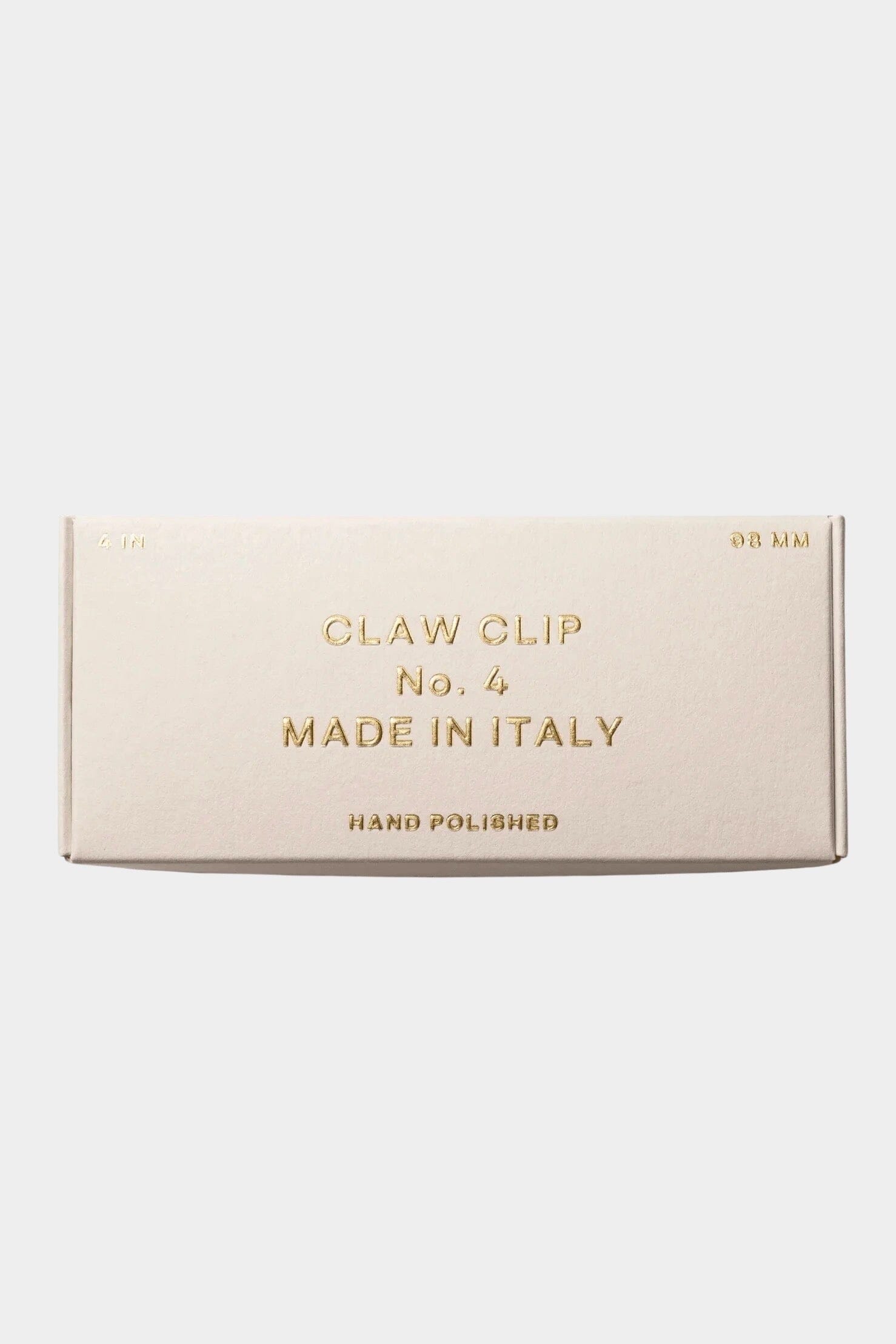 UNDO - 4" Claw Clip In Ivory - SHOP YUCCA Hair UNDO - YUCCA Yucca store Denver, women’s clothing boutique near me, high quality hair clips, durable hair clips, minimalist hair clips.