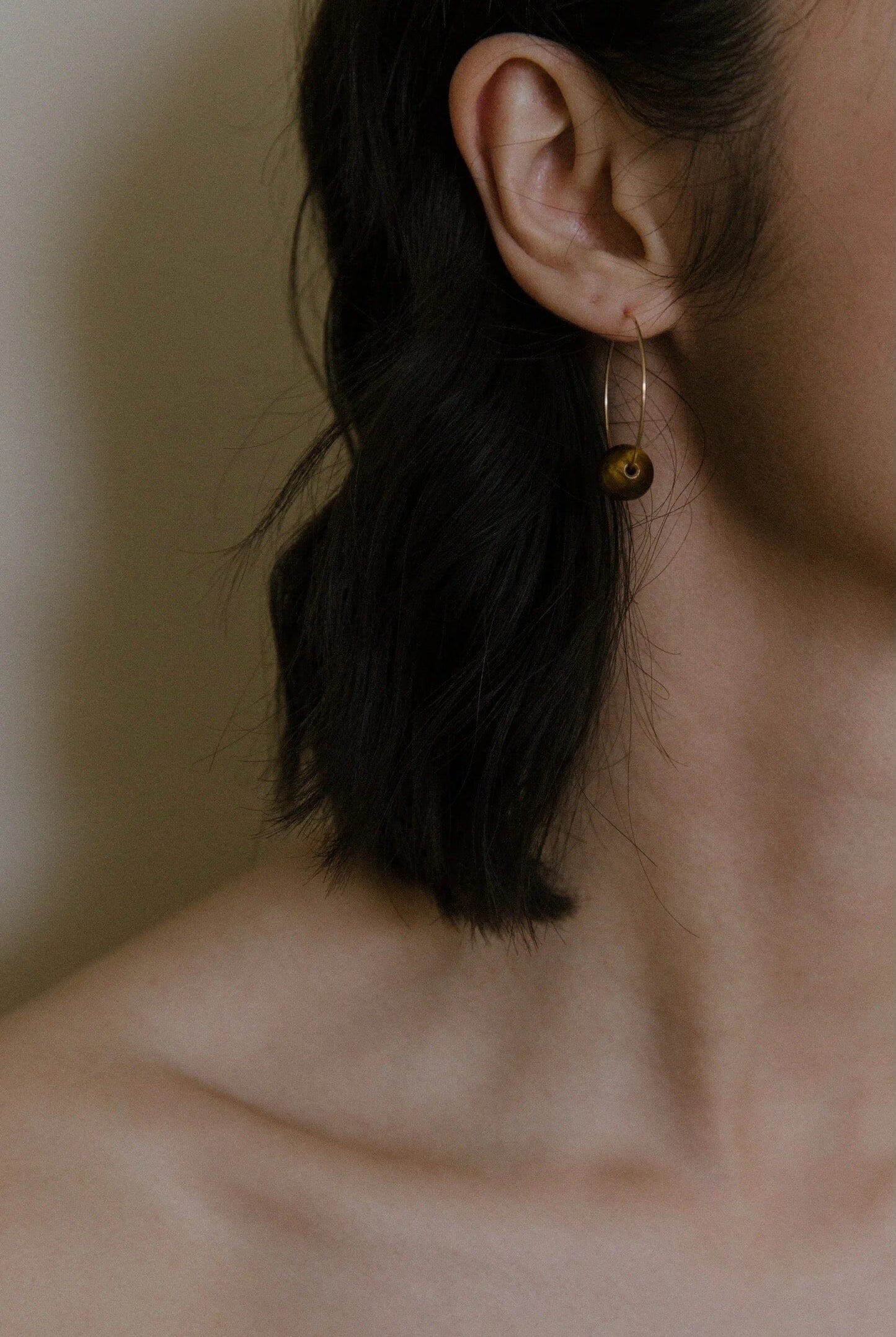 Vermeer Studio | Fern Hoop Earrings - SHOP YUCCA Earrings VERMEER STUDIO - YUCCA, Artistic jewelry for women, boutique near me, boutique stores near me, capsule wardrobe.