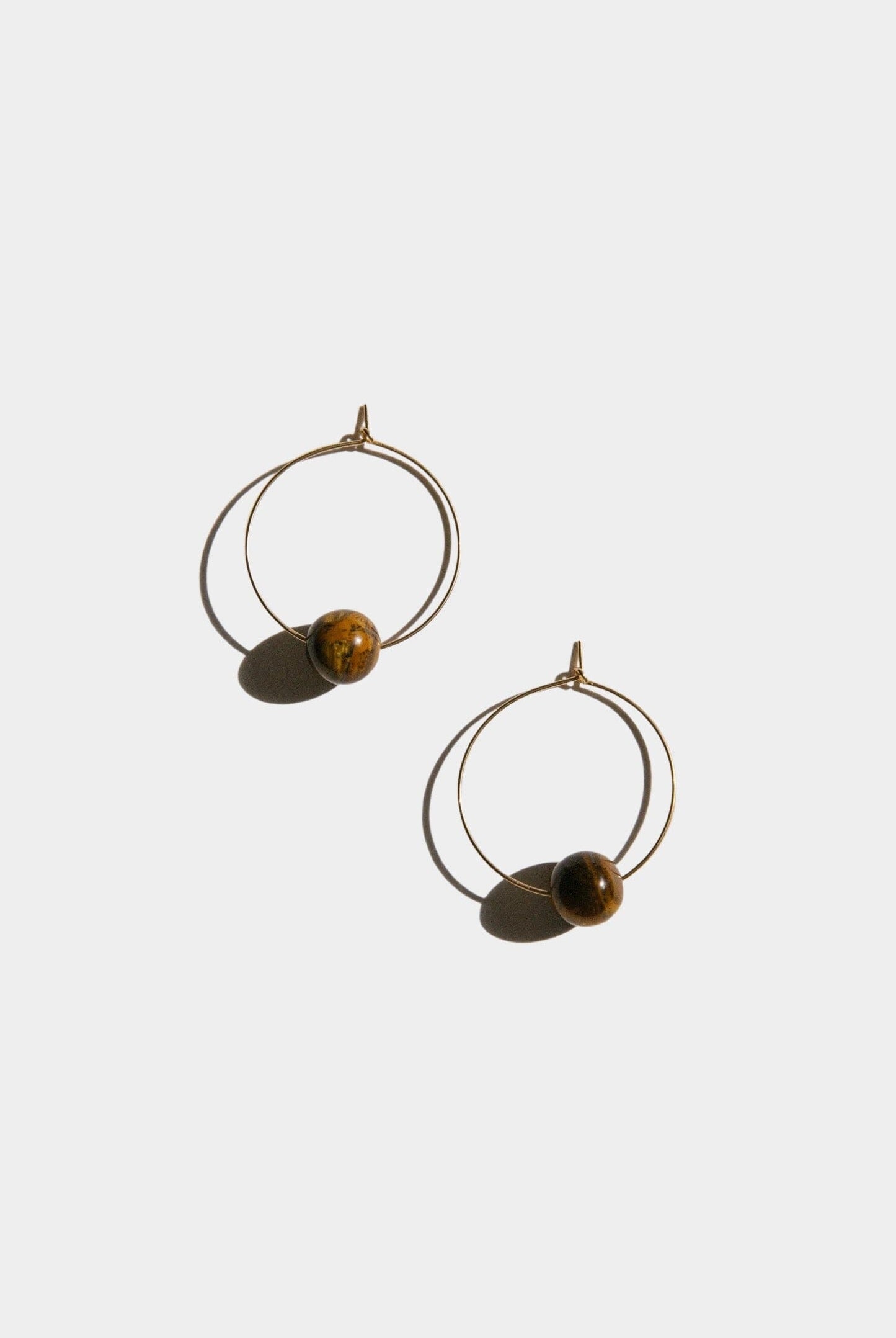 Vermeer Studio | Fern Hoop Earrings - SHOP YUCCA Earrings VERMEER STUDIO - YUCCA, Artistic jewelry for women, boutique near me, boutique stores near me, capsule wardrobe.
