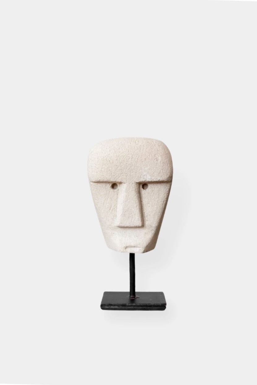 Wayan Sculpture- Sandstone - Objects - YUCCA, artistic home goods, boutique near me, shop local denver.