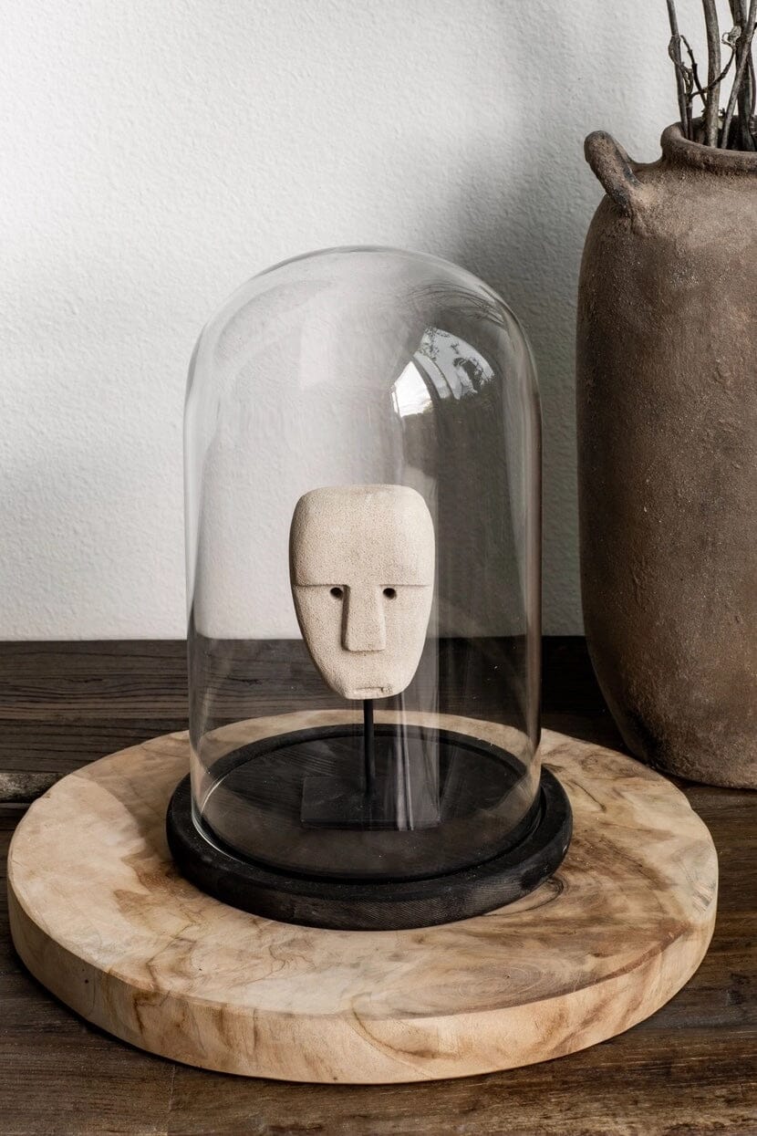 Wayan Sculpture- Sandstone - Objects - YUCCA, artistic home goods, boutique near me, shop local denver.