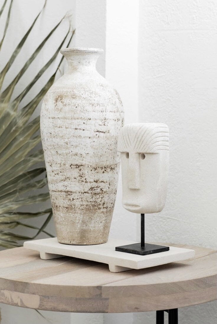 YUCCA | Wayan Sculpture- Sandstone - SHOP YUCCA Objects - YUCCA, artistic home goods, boutique near me, shop local denver.