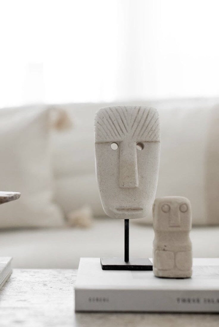 YUCCA | Wayan Sculpture- Sandstone - SHOP YUCCA Objects - YUCCA, artistic home goods, boutique near me, shop local denver.