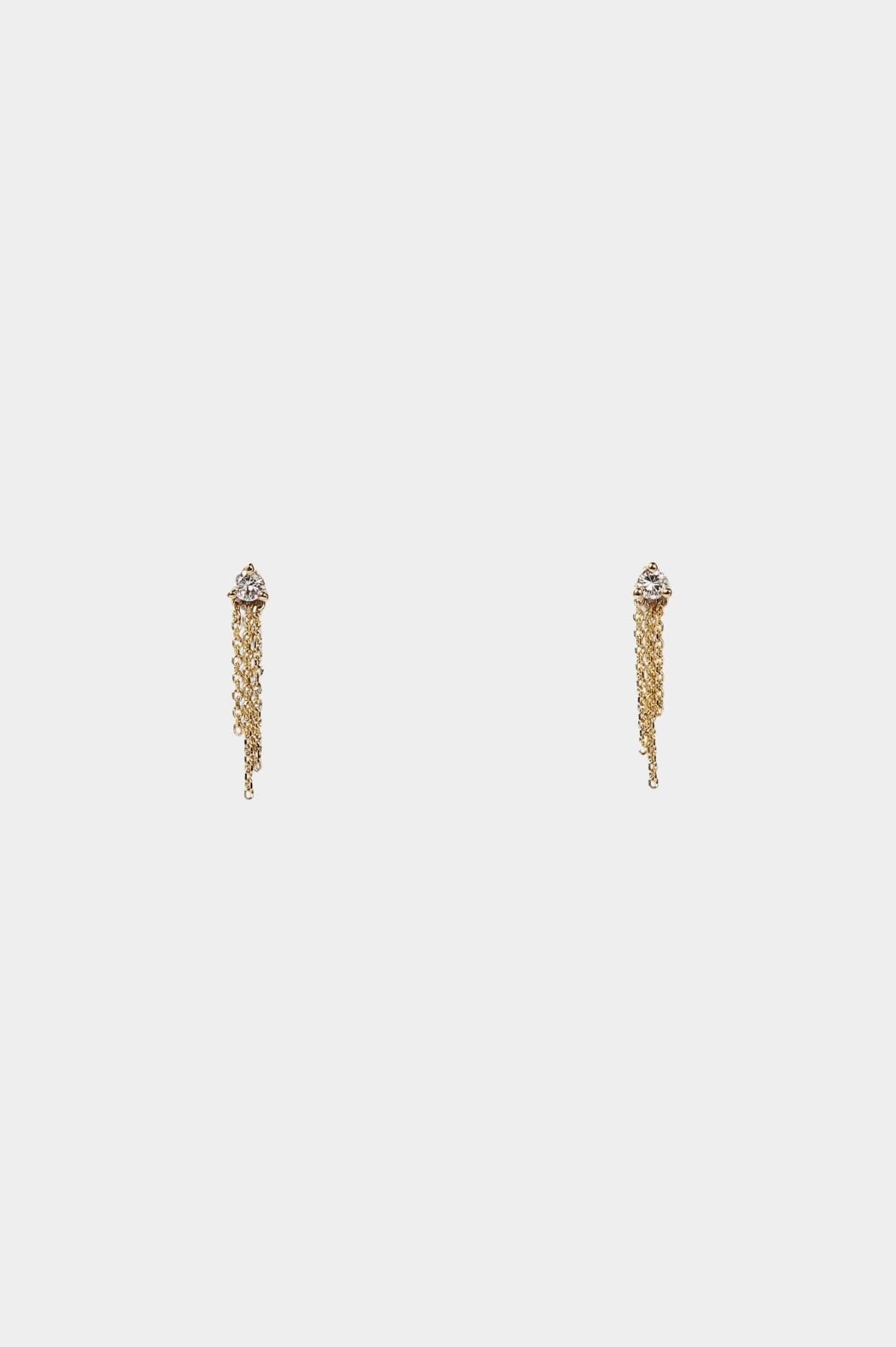 Wwake - Diamond Mist Earring- Earrings - - Yucca, boutique stores near me, unique jewelry denver.
