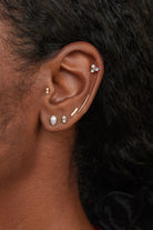 Wwake - Irregular Pearl Earring - Earrings - YUCCA, boutique stores near me, unique jewelry denver, capsule wardrobe.