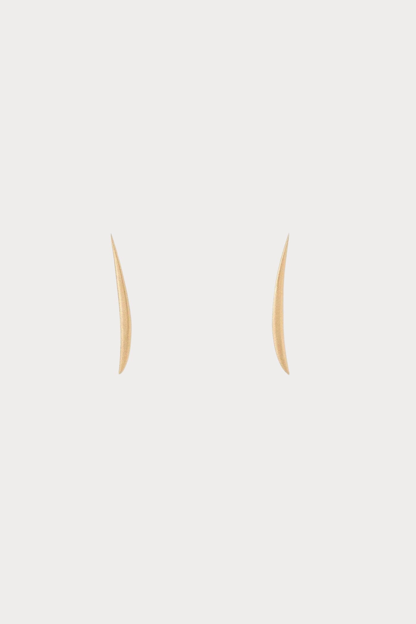 WWAKE - Stick Wisp Earring - YUCCA, minimalist fine jewelry, understated everyday jewelry, modern fine jewelry Denver.
