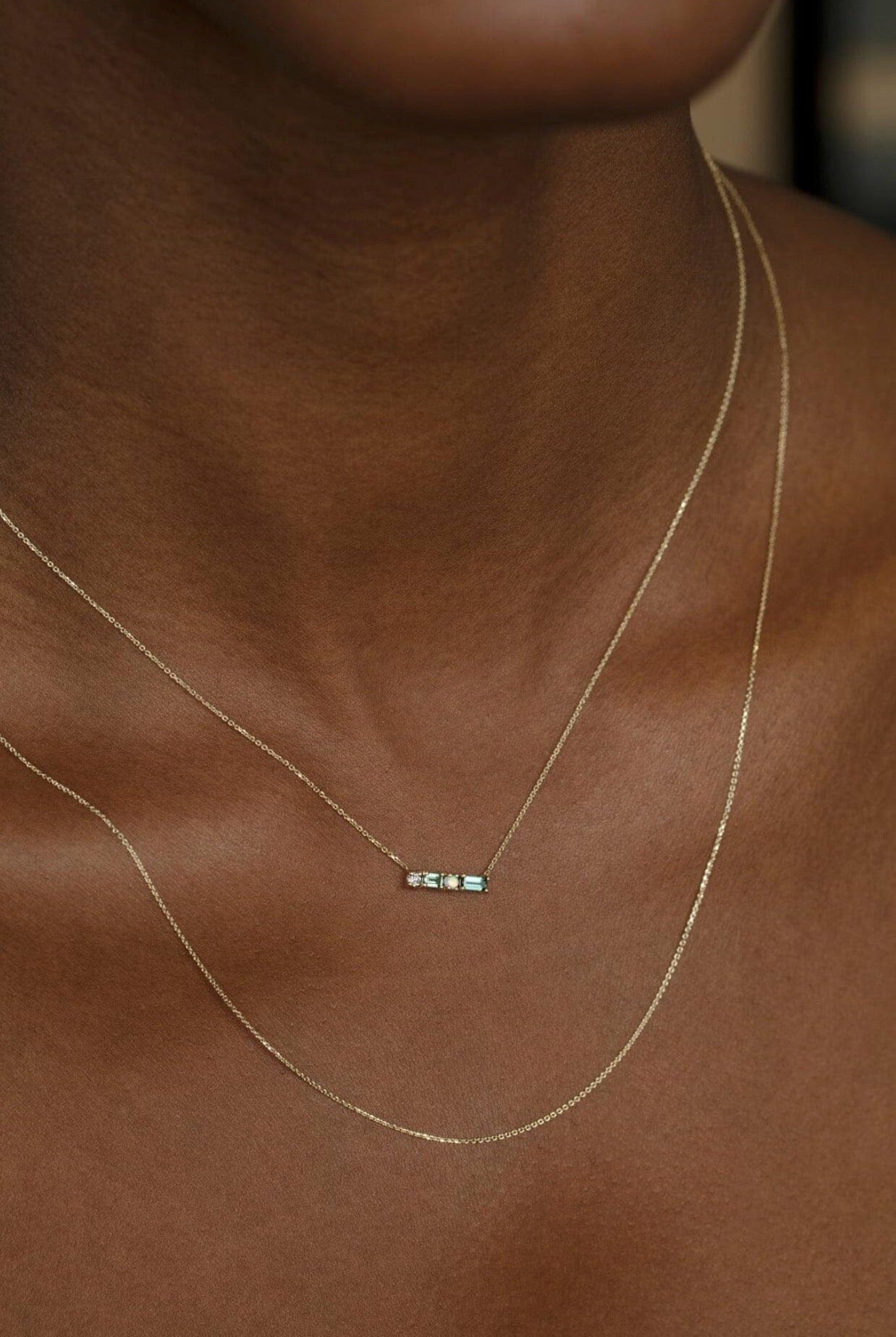 Wwake - Pillar Necklace - Necklaces - Shop All Jewelry - Yucca, boutique stores near me, unique jewelry denver.