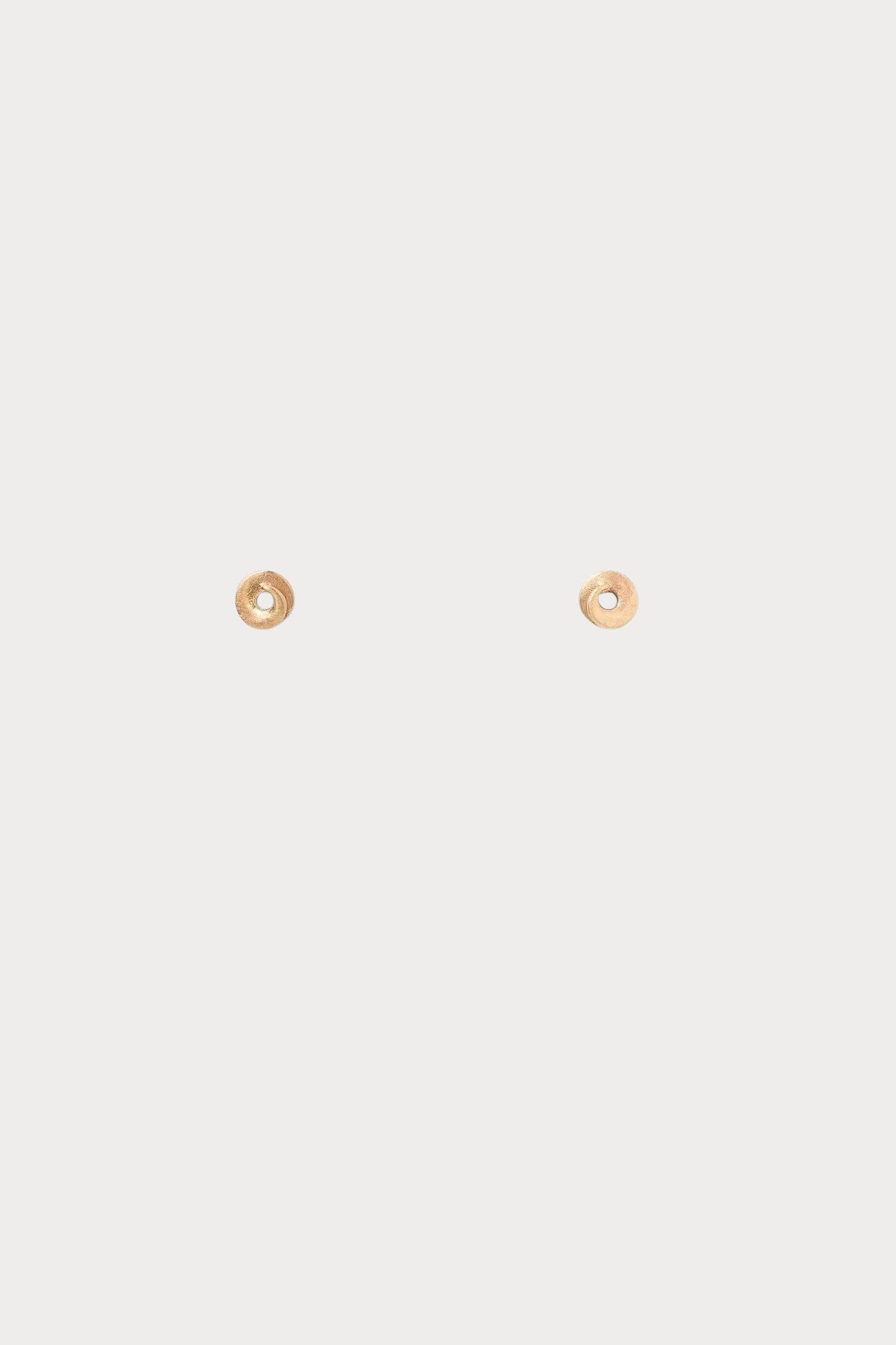 Wwake - Small Curled Wisp Earring - Earrings - YUCCA, artistic jewelry for women, unique jewelry denver.