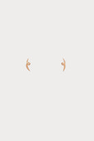 Wwake - Small Spiral Wisp Earring - Earrings - YUCCA, artistic jewelry for women, boutique stores near me.