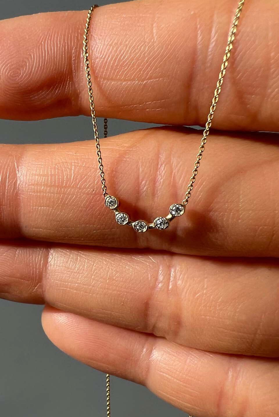 QUARRY - Cas Necklace - Necklaces - YUCCA, Artistic jewelry for women, boutique near me.
