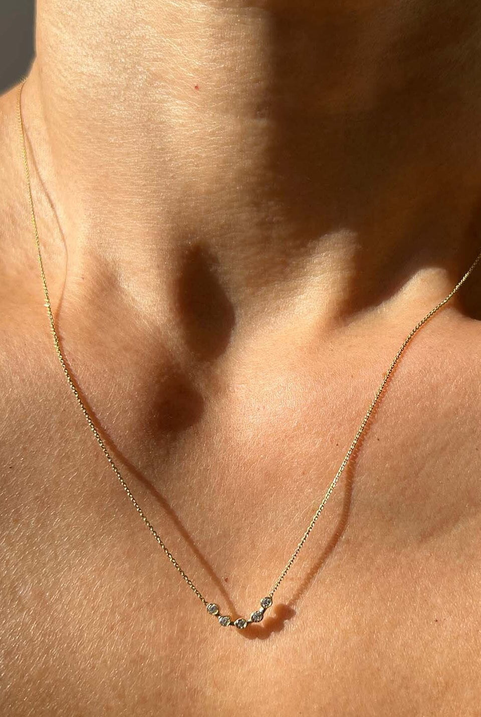 QUARRY - Cas Necklace - Necklaces - YUCCA, Artistic jewelry for women, boutique near me.