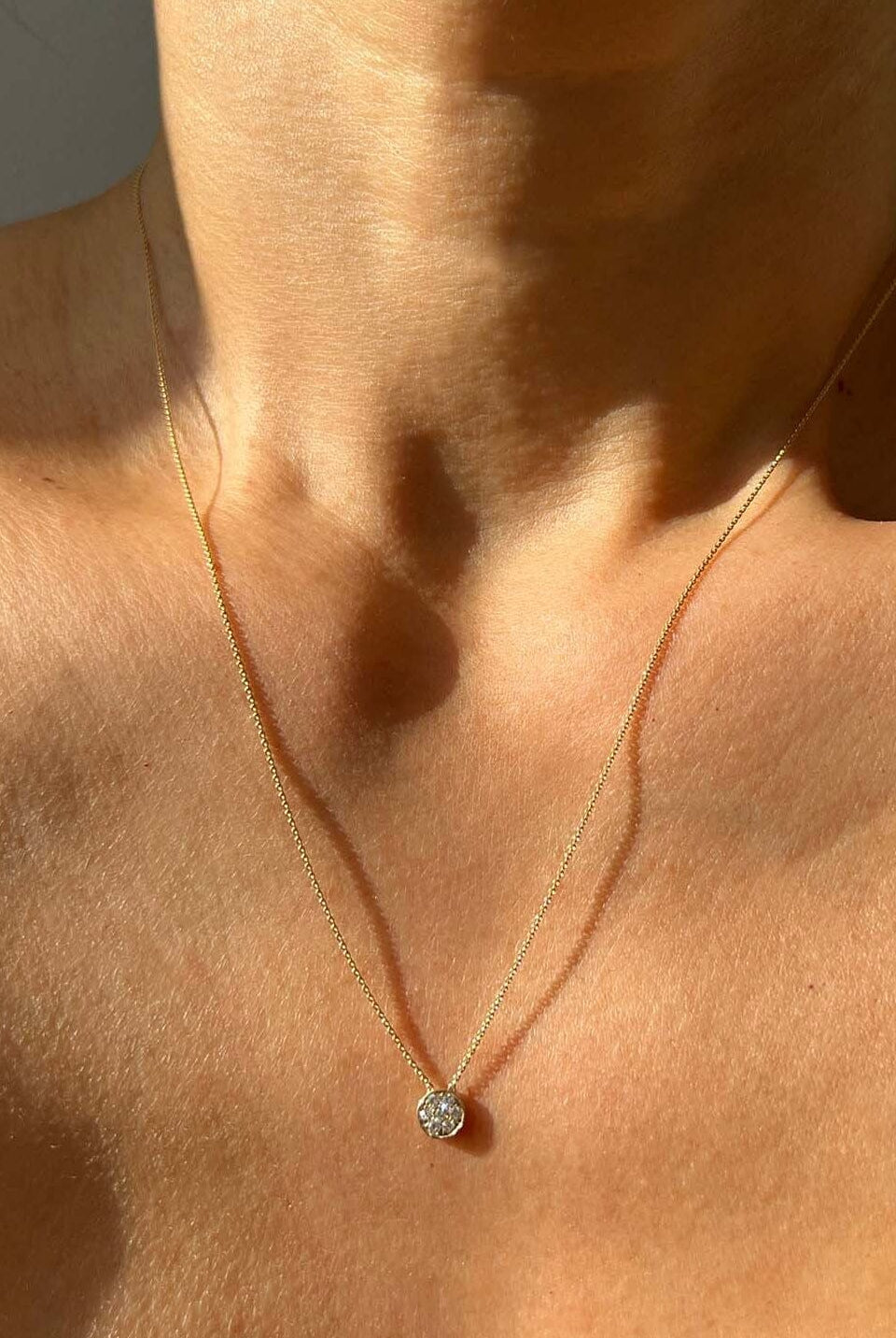 QUARRY - Elia Necklace - Necklaces - YUCCA, Artistic jewelry for women, boutique near me.