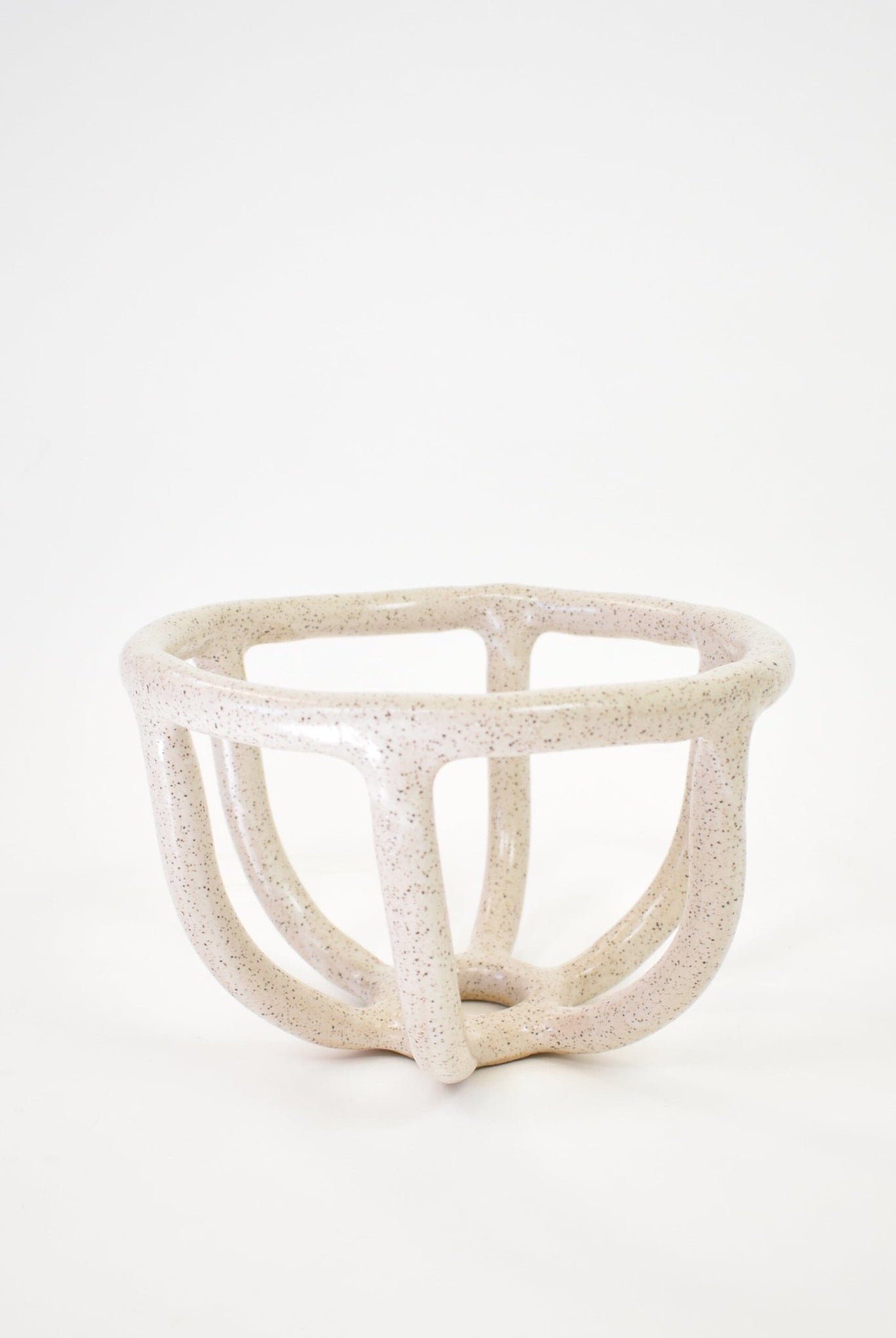 SIN Ceramics | Moth Fruit Bowl In Speckled - SHOP YUCCA Ceramic SIN CERAMICS - YUCCA