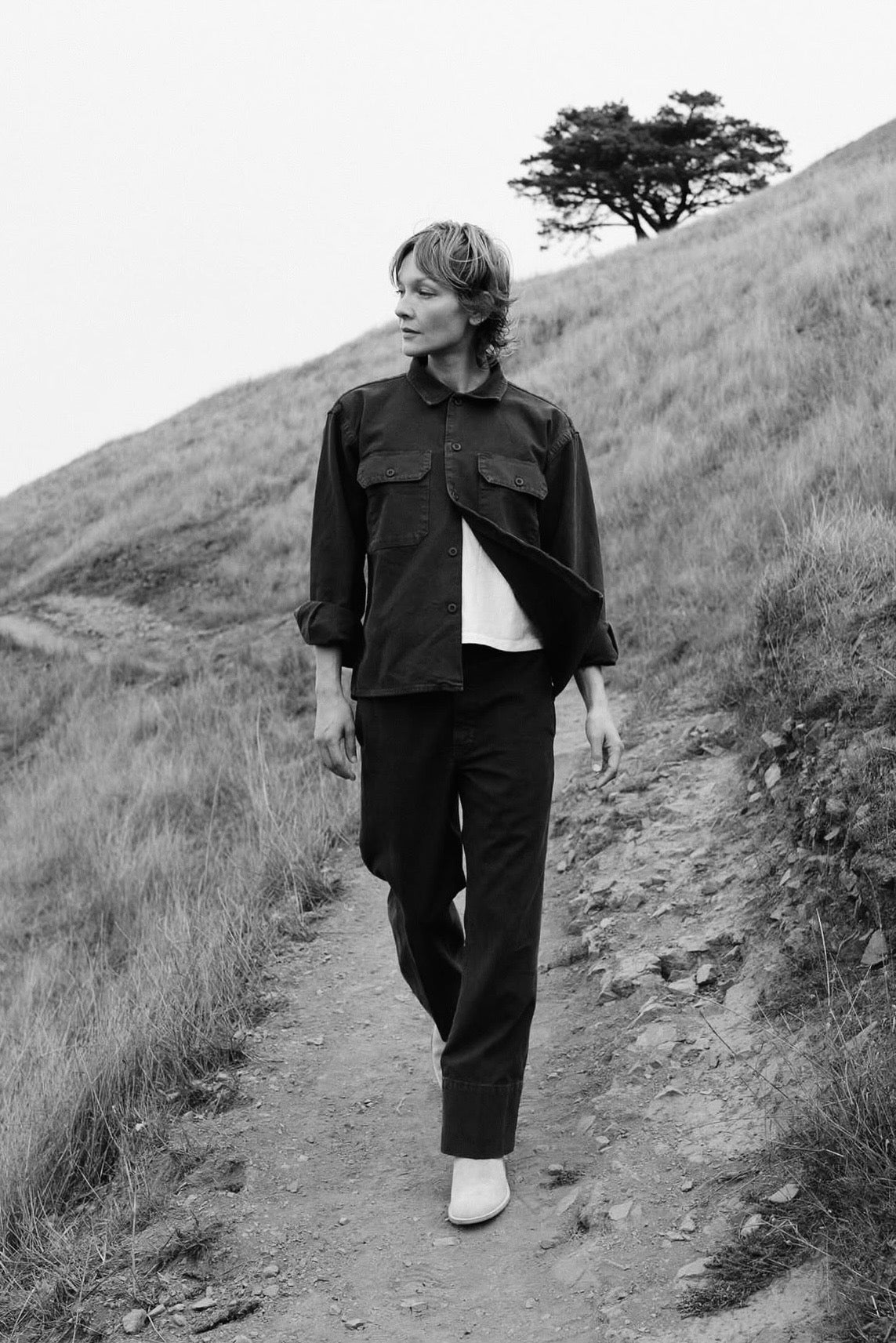 HEY GANG mid-rise denim and cotton essentials styled in relaxed silhouette