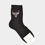 Maria La Rosa - Zodiac Socks - Taurus - Socks - YUCCA, boutique near me, cozy socks, unique socks, Italian socks.