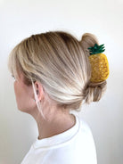 Solar Eclipse - Pineapple Claw Clip - Hair - YUCCA, high quality hair clips, durable hair clips, minimalist clips.