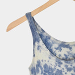 Ichi Antiquités - Natural Hand Dye 2Way Tanktop - Tie Dye - Shirts & Tops - YUCCA, Artistic clothing for women.