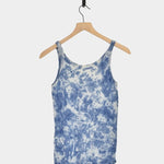 Ichi Antiquités - Natural Hand Dye 2Way Tanktop - Tie Dye - Shirts & Tops - YUCCA, Artistic clothing for women.