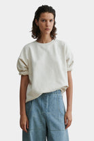 Rachel Comey - Stanza Sweatshirt - Dirty White - Sweatshirts - YUCCA, women’s clothing store Denver, high quality sweatshirt.