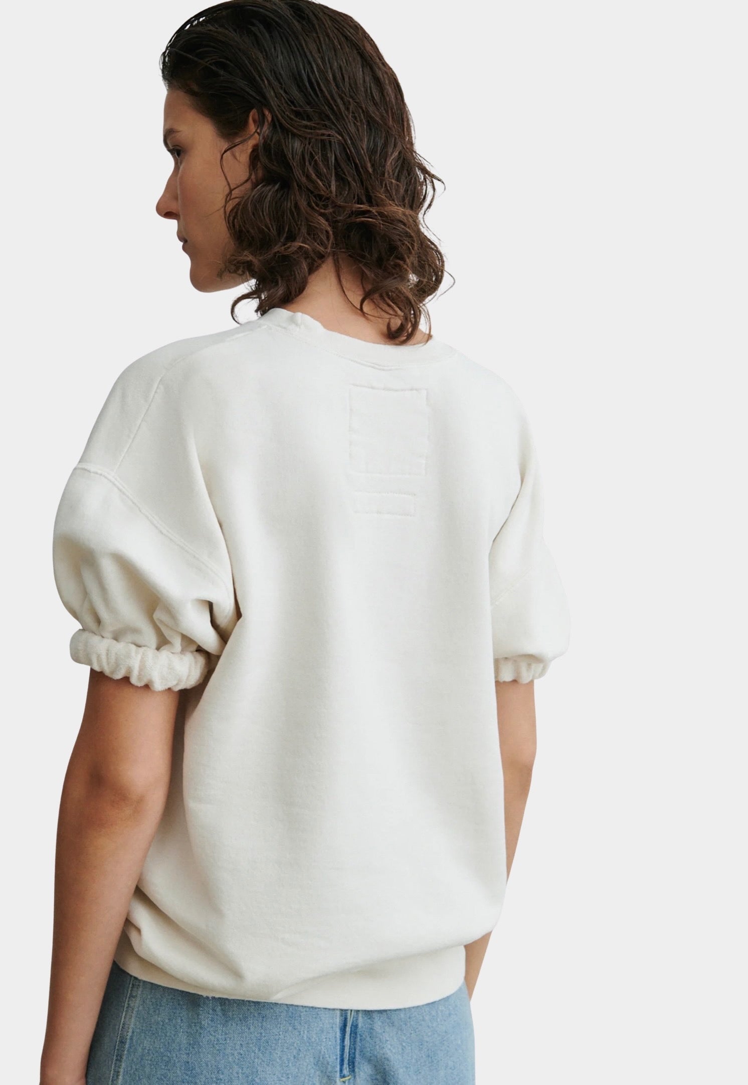 Rachel Comey - Stanza Sweatshirt - Dirty White - Sweatshirts - YUCCA, women’s clothing store Denver, high quality sweatshirt.