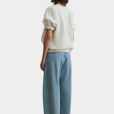 Rachel Comey - Stanza Sweatshirt - Dirty White - Sweatshirts - YUCCA, women’s clothing store Denver, high quality sweatshirt.