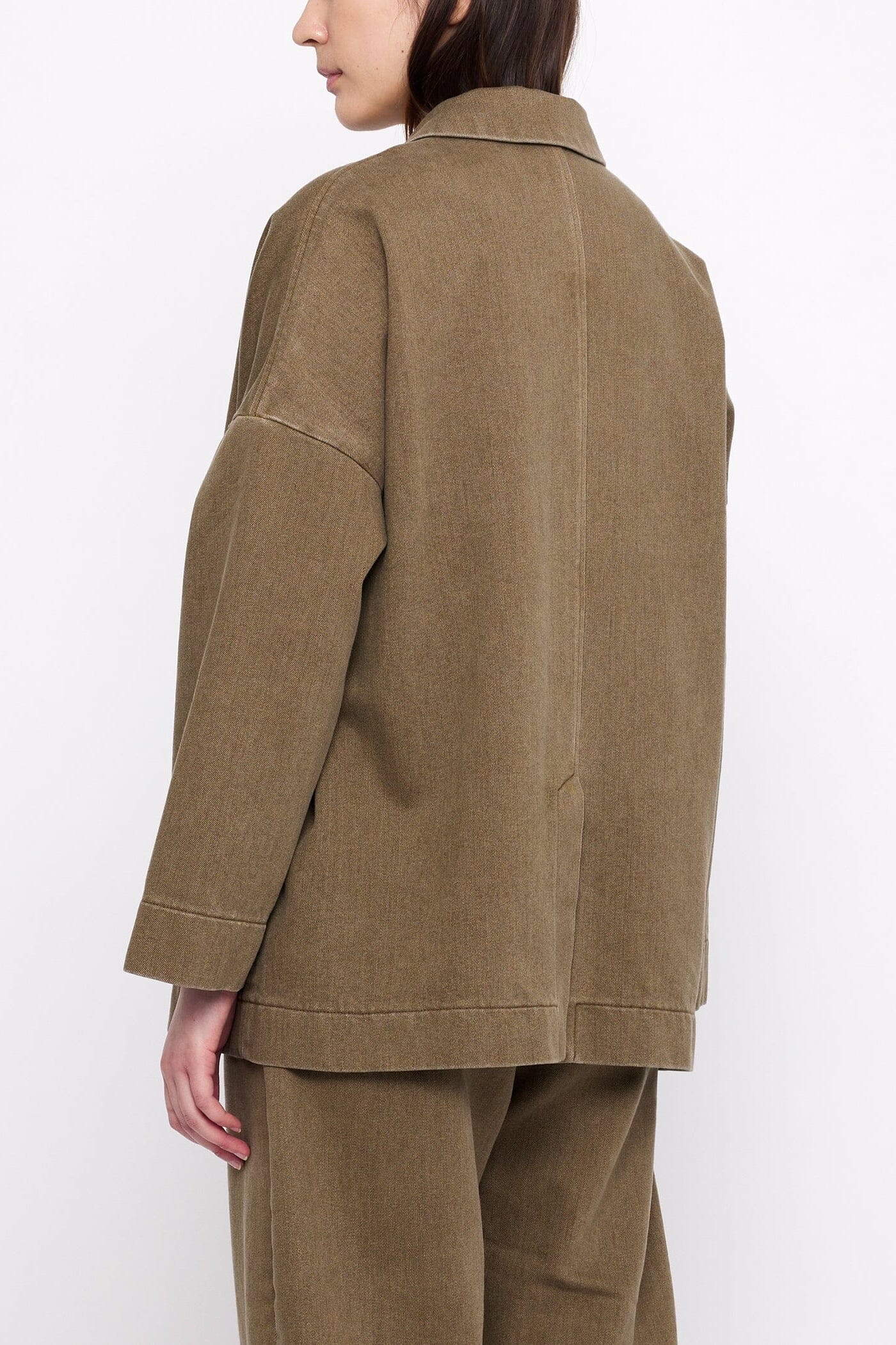 7115 By Szeki | Sand-Washed Blazer Coat In Washed Walnut - SHOP YUCCA Coats & Jackets 7115 BY SZEKI - YUCCA 