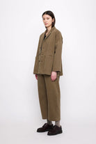 7115 By Szeki | Sand-Washed Blazer Coat In Washed Walnut - SHOP YUCCA Coats & Jackets 7115 BY SZEKI - YUCCA 